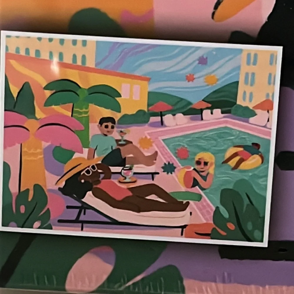 Kodak 1000 Piece Car Wash Saturday and de bored 500 Piece Palm Springs‎ Puzzles